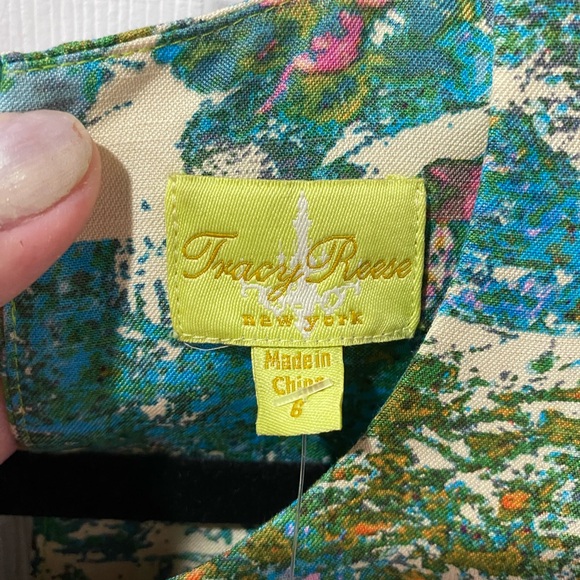 NWT Tracy Reese for Anthropology women’s dress, size S, has crinoline under slip - Picture 8 of 10